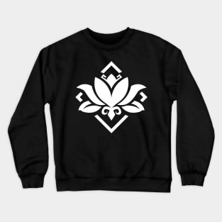 Genshin Impact Nilou Emblem - White Crewneck Sweatshirt